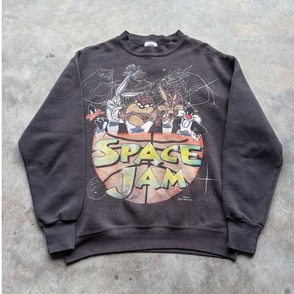 Vintage 90s Space Jam Looney tunes crewneck sweatshirt